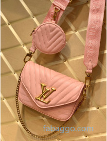 Louis Vuitton Multi Pochette New Wave Mini Bag M56468 Pink 2020