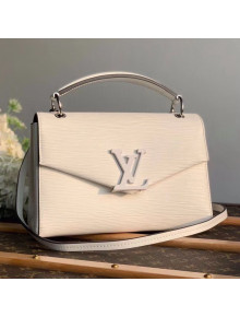 Louis Vuitton Pochette Grenelle Epi Leather Top Handle Bag M55978 White 2020
