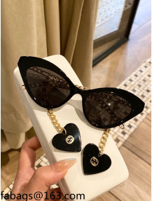 Gucci Cat Sunglasses Black GG0978 2021  07