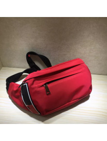 Prada Nylon Belt Bag 2VL004 Red 2018
