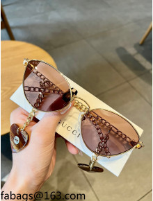 Gucci Cat Sunglasses 0977S 2021  02