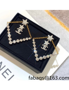 Chanel Crystal Earrings 2021 72