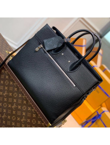 Louis Vuitton Cabas Business bag Black Taurillon Leather M55732 2021