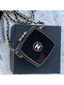 Chanel Patent Goatskin Evening Case Bag AP2398 Black 2021