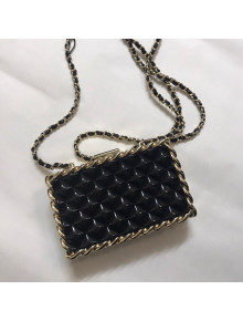 Chanel Plexi Mini Evening Bag AS3014 Black 2022 