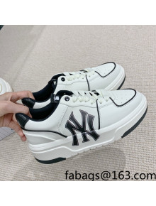 MLB Chunky Liner Leather NY Snekers White/Black 2022