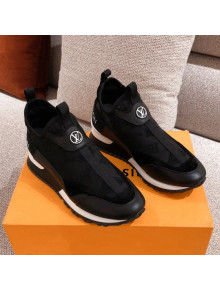 Louis Vuitton Run Away Sneakers Black/White 2021 112459