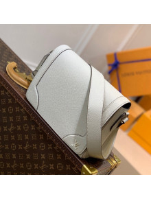Louis Vuitton Men's New Flap Messenger Bag in Beige Taiga Leather M30813 2021