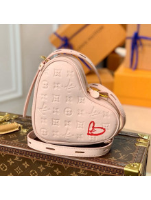 Louis Vuitton Sac Coeur Crossbody Bag M58738 Nude Pink Fall in Love 2021
