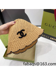 Chanel Bucket Hat Brown 2022 50