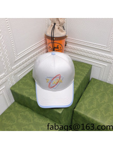 Prada Baseball Hat White 2022 0310131