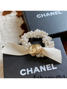Chanel Pearl Hair Ring 2022 031104