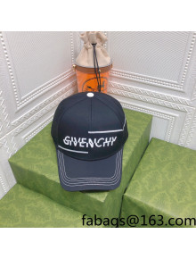 Givenchy Baseball Hat Black 2022 0310136