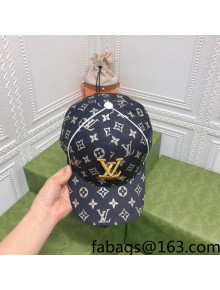 Louis Vuitton Baseball Hat Black 2022 0310139