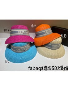 Dior Straw Wide Brim Hat 2022 040160