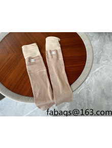 Chanel Socks Nude 2022 040176
