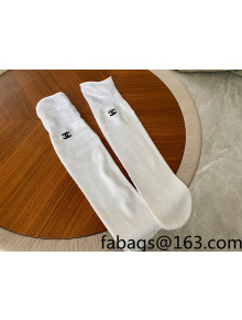 Chanel Socks White 2022 040179