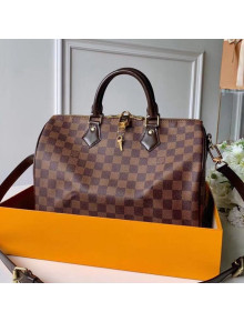 Louis Vuitton Speedy Bandoulière 30 Damier Ebene Canvas Top Handle Bag N41367