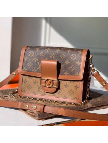 Louis Vuitton Dauphine MM Monogram Reverse Canvas Shoulder Bag M44391 2019