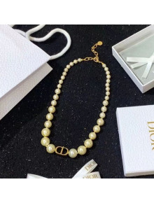 Dior CD Pearl Necklace 2020