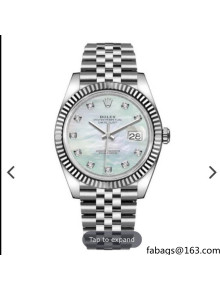 Rolex Datejust Watch 41mm for Men Silver/Crystal 2022 Top Quality 