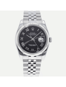 SUPER QUALITY – Rolex Datejust 116234 – Men: Dial Color – Black, Bracelet - Stainless Steel, Case Size – 36mm, Max. Wrist Size - 7 inches