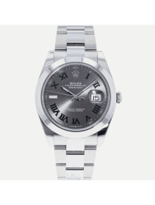 SUPER QUALITY – Rolex Datejust 126300 – Men: Dial Color – Gray, Bracelet - Stainless Steel, Case Size – 41mm, Max. Wrist Size - 7 inches