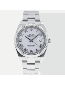 SUPER QUALITY – Rolex Datejust 126334 – Men: Dial Color – White, Bracelet - Stainless Steel, Case Size – 41mm, Max. Wrist Size - 7 inches