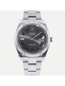 SUPER QUALITY – Rolex Datejust 126334 – Men: Dial Color – Gray, Bracelet - Stainless Steel, Case Size – 41mm, Max. Wrist Size - 6.75 inches