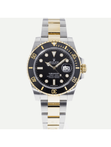SUPER QUALITY – Rolex Submariner 116613 – Men: Dial Color – Black, Bracelet - Yellow Gold Plated, Stainless Steel, Case Size – 40mm, Max. Wrist Size - 7.75 inches