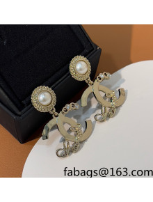 Chanel CC Short Earrings 2022 031172