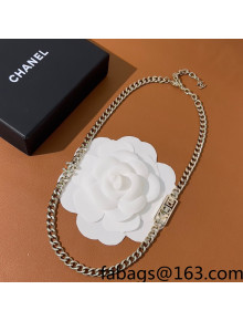 Chanel Boy Long Chain Neckalce 2022 040206