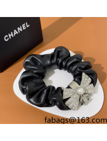 Chanel Hair Ring Black 2022 040251