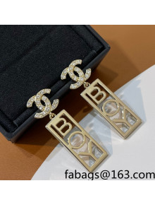 Chanel Boy Earrings 2022 040256