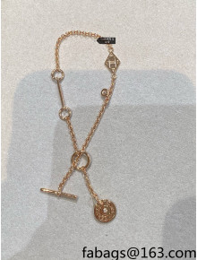 Hermes Gambade Bracelet Gold 2022 040274