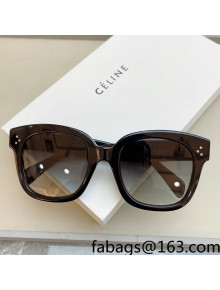 Celine Sunglasses CL4002 Black 2022 032946