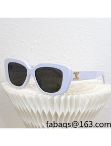 Celine Sunglasses CL4S216 White 2022 032934