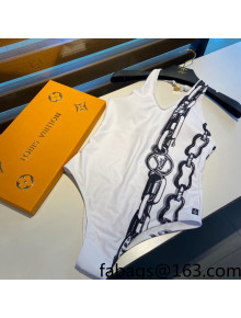 Louis Vuitton Chain Swimwear White 2022 032922