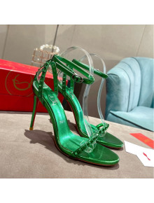 Christian Louboutin Neon High Heel Sandals 10cm Green 2022 032837