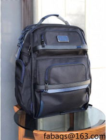 Tumi Men's Alha 3 Nylon Laptop Backpack Bag Black/Blue 2022