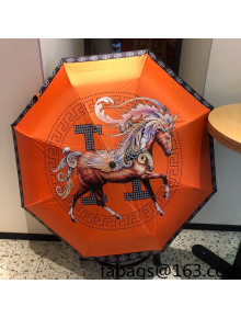 Hermes Umbrella Orange 2022 19