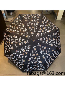 Moschino Umbrella Black 2022 39