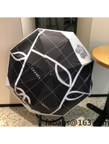 Chanel Camellia Umbrella Black 2022 41