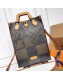 Louis Vuitton Mini Tote Bag in Giant Damier Ebene and Monogram Canvas N403558 2021