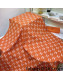 Hermes H Blanket 135x165cm Orange 2021 31