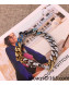 Louis Vuitton Chain Links Patches Bracelet 2021 55
