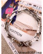 Louis Vuitton Monogram Chain Bracelet Silver 2021 67