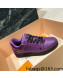 Louis Vuitton LV Trainer Sneakers Violet Purple 2021 78 