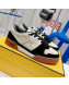 Fendi Match Low-tops Sneakers White/Black 2021 