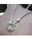 Cartier White Gold Nologo Love Necklace with Diamonds 01
